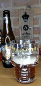 Tête de Mort Triple Ambrée
